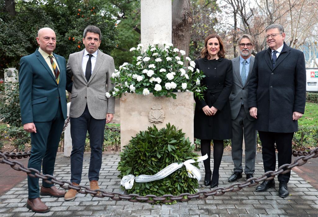 Homenaje a Manuel Broseta en Valencia